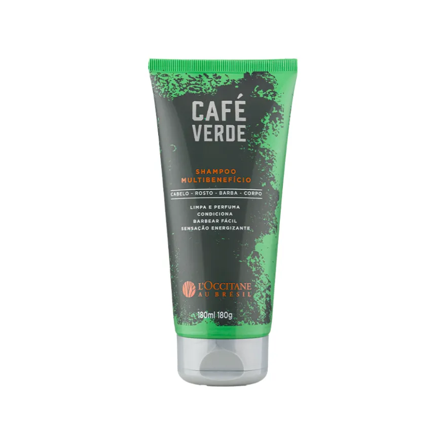 Shampoo Multibenefício Café Verde 180ml Loccitane