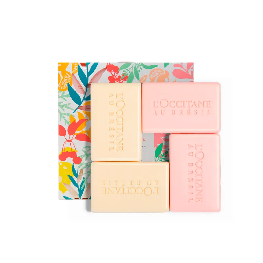 Sabonete Perfumado em Barra - 4 unidades Loccitane