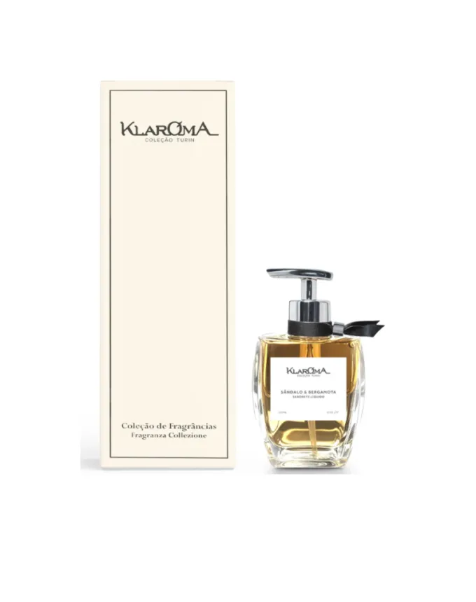Sabonete Líquido Sândalo e Bergamota Turin 250 ml Klaroma