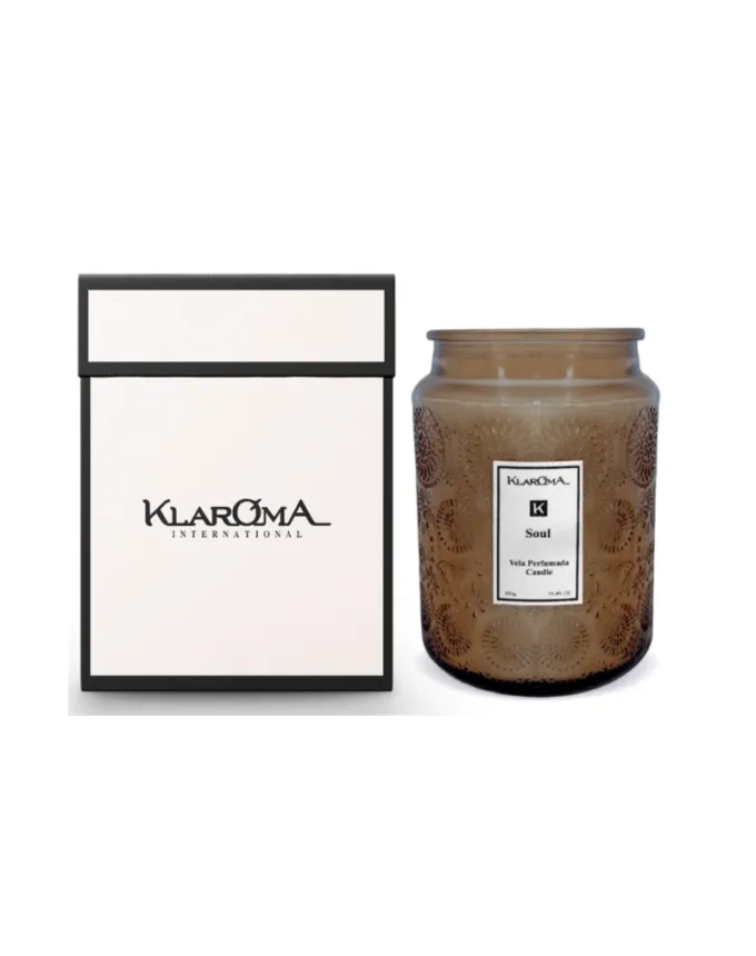 Vela Soul Copo Âmbar 550g Klaroma