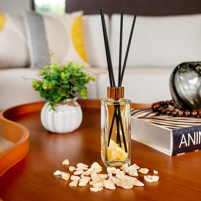 DIFUSOR 130ML CALCITA AMARELA ALQUIMIA BELLA LUNA