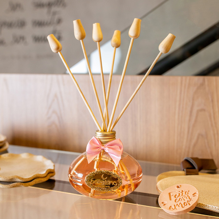 DIFUSOR COM VARETAS 250ML BELLA LUNA