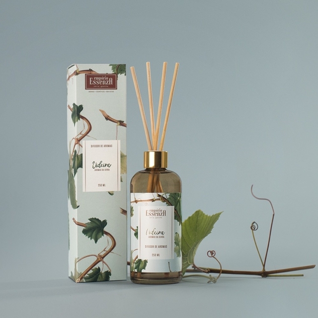 DIFUSOR DE AROMAS VIDEIRA 250ML EMPÓRIO ESSENZA