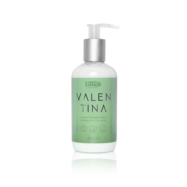LOCAO DESODORANTE HIDRATANTE CORPORAL VALENTINA 250ML EMPORIO ESSENZA