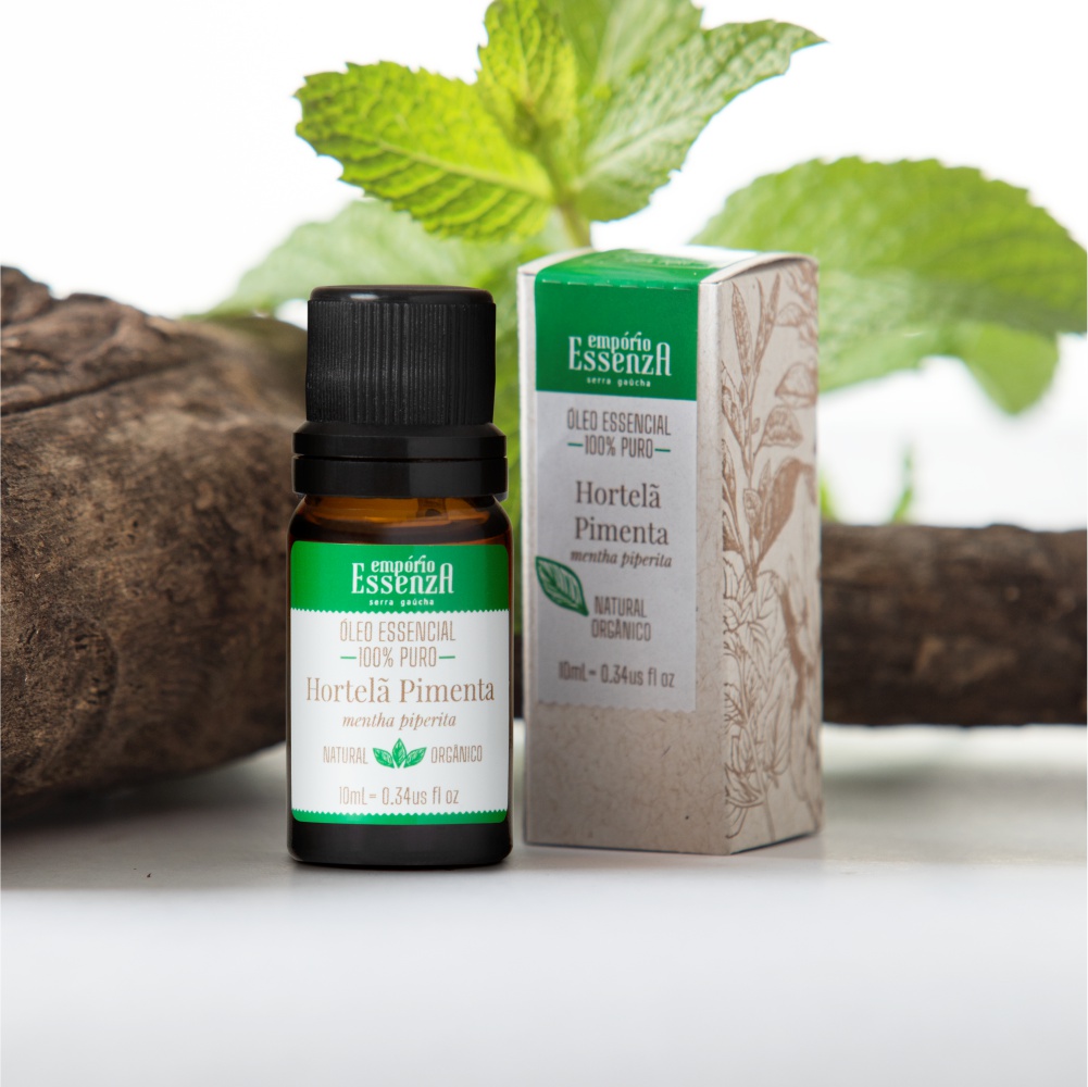 ÓLEO ESSENCIAL HORTELÃ PIMENTA 10 ML EMPÓRIO ESSENZA